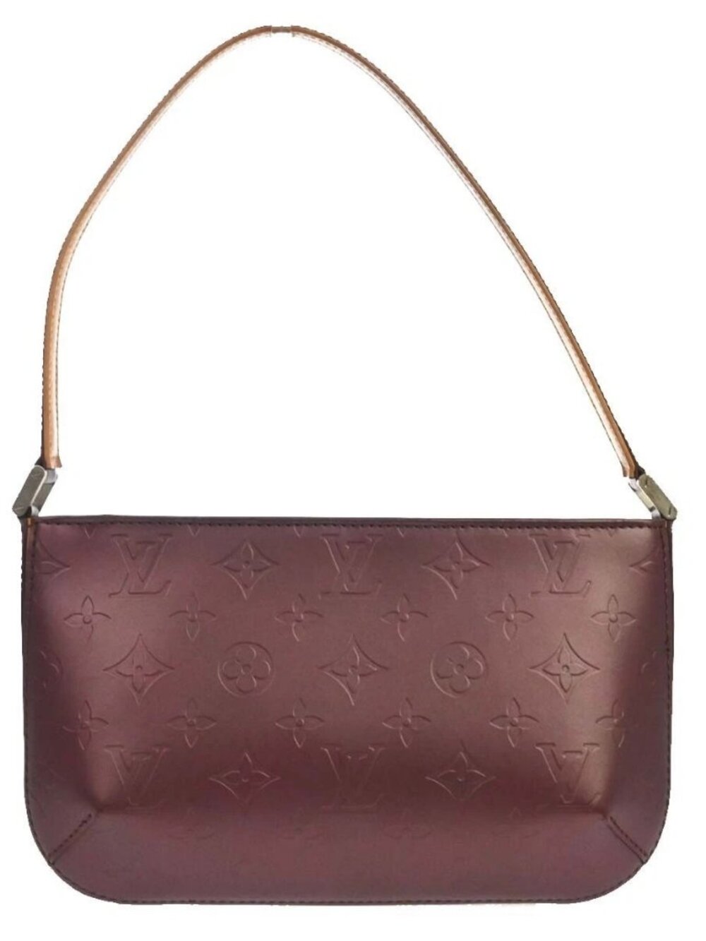 Louis Vuitton Purple Monogram Mat Fowler Handbag M55146